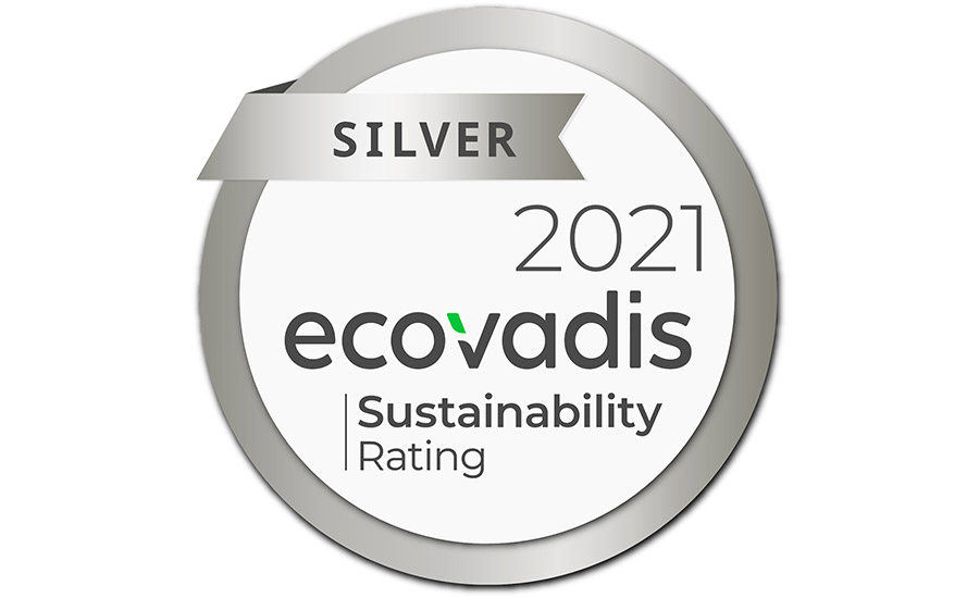 Ecovadis Silver Sustainability Rating