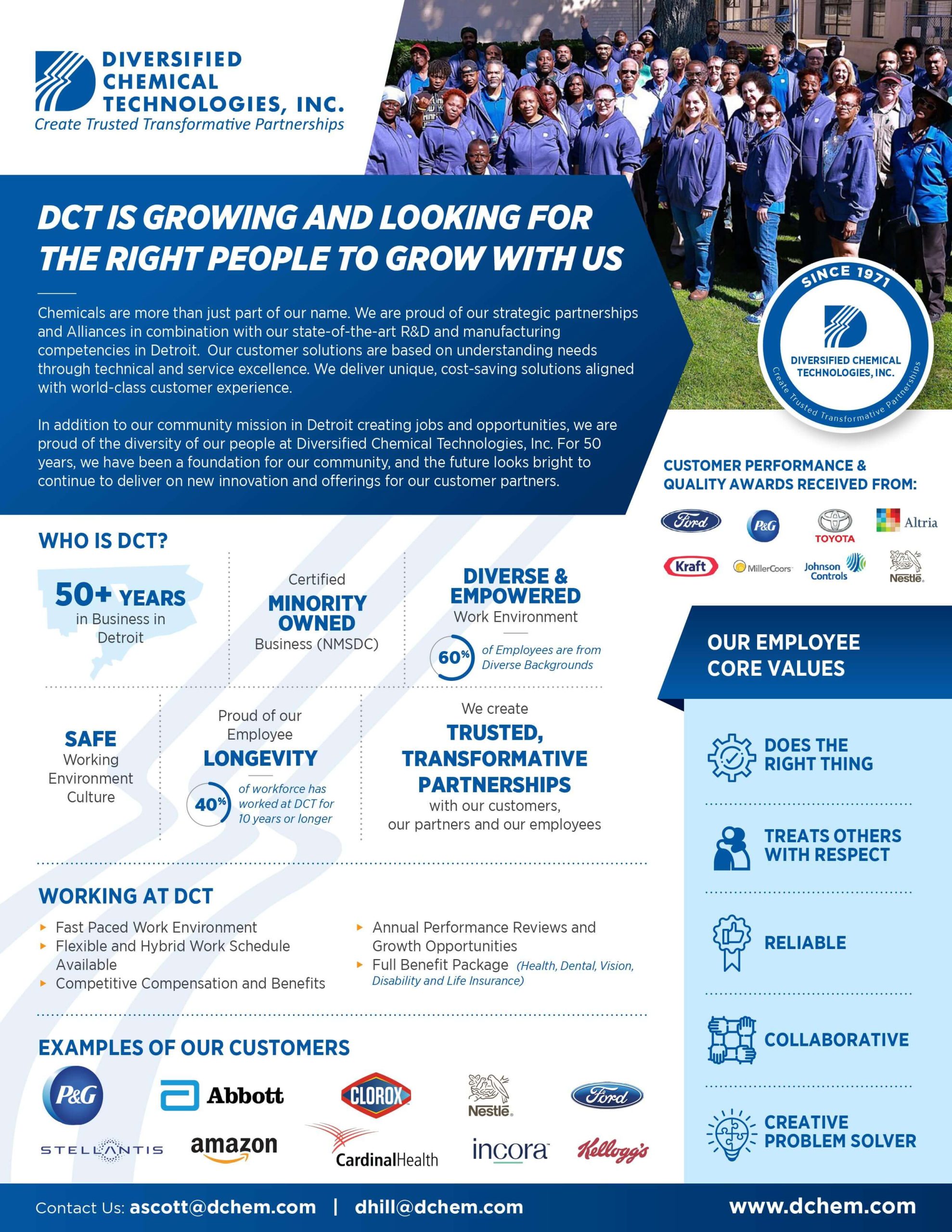 DCT Recruitment Flyer